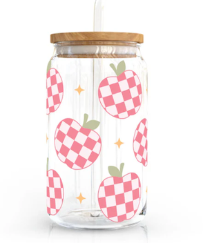16 oz Checkered Apple Mug